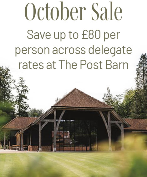 October Sale on Delegate Rates at The Post Barn