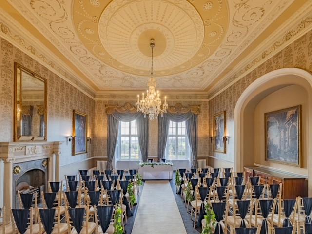 Old Dining Room, Civil Ceremony, Hazlewood Castle