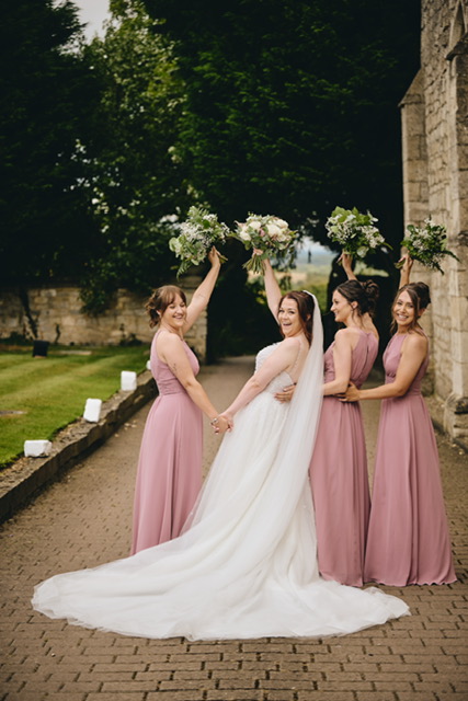 Bride & bridesmaids