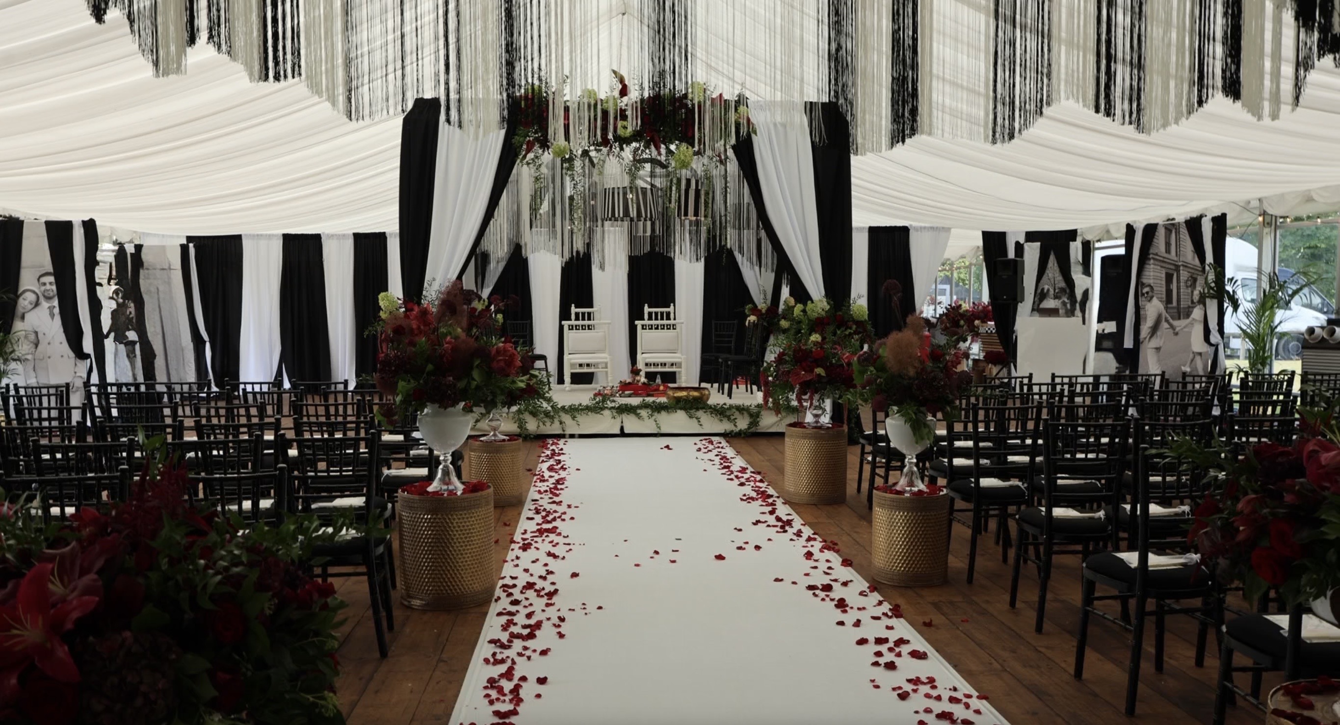 Hazlewood Castle Marquee