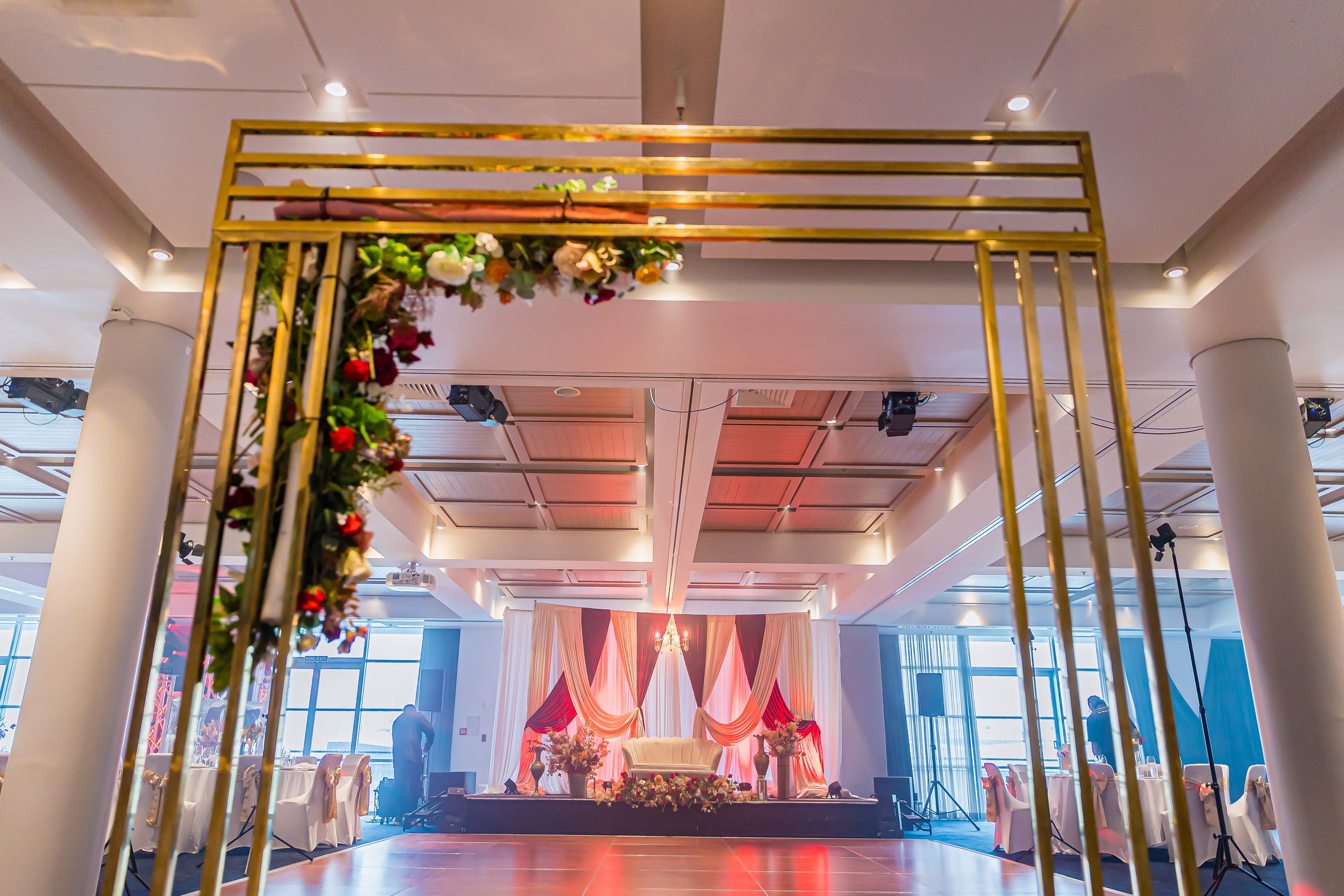 Examples of bespoke styling possible with dry hire.